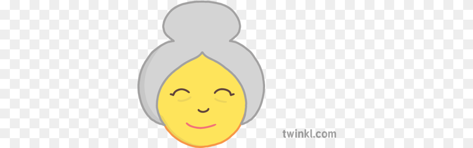 Older Woman Face People Emoji Story Book Differentiated Outline Trinidad And Tobago Map, Art, Head, Person, Clothing Free Png