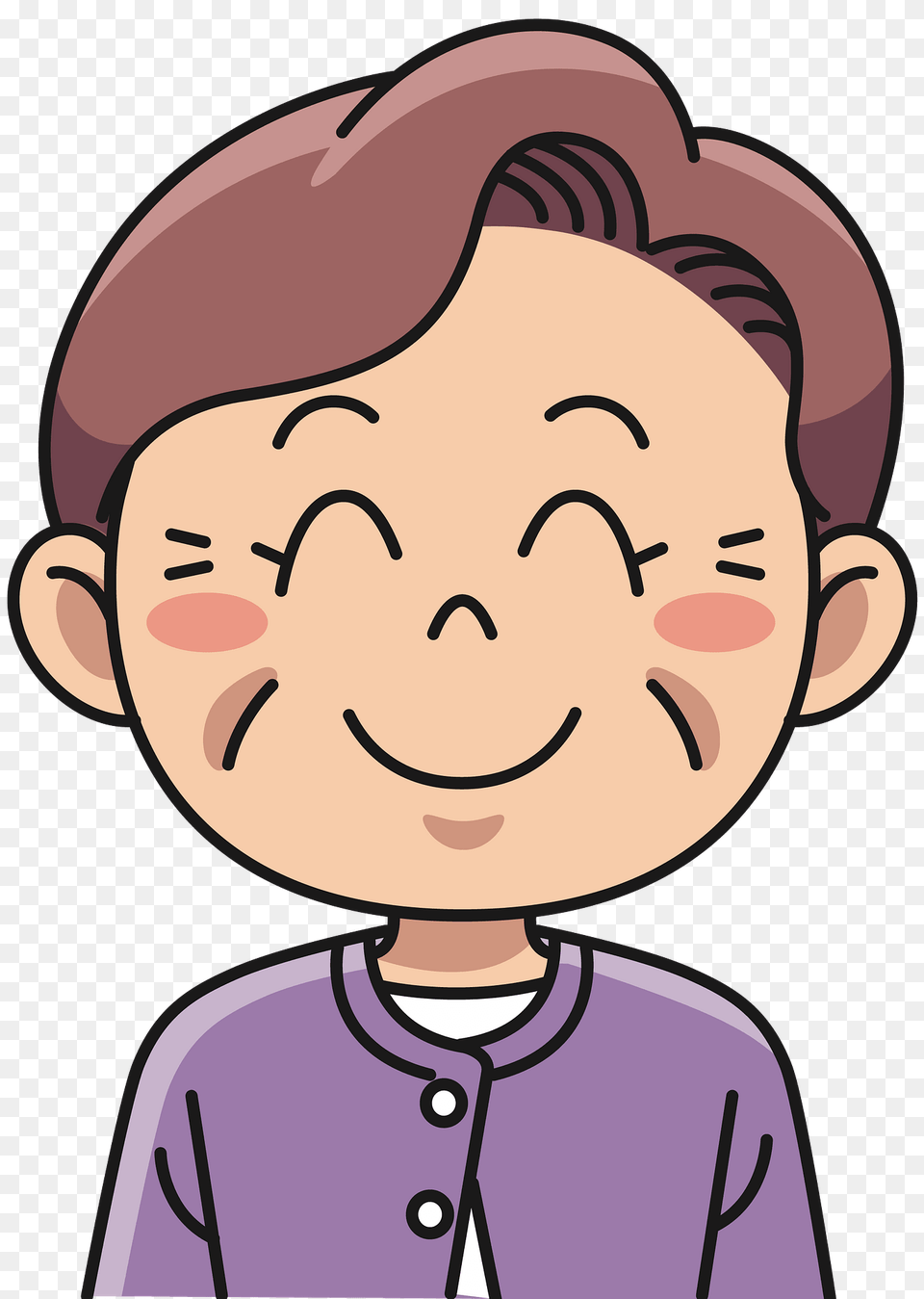 Older Woman Smiling Clipart, Baby, Person, Face, Head Free Png