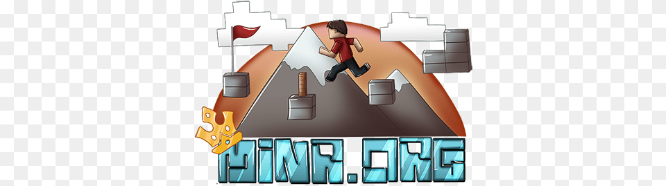 Oldest And Best Parkour Maze And Adventure Minecraft Parkour Server Logos, Baby, Person Free Png