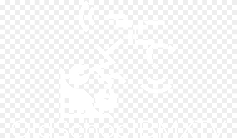 Oldschoolbmxtv Logo White Vr Headset Icon White, Stencil, Scoreboard Free Transparent Png
