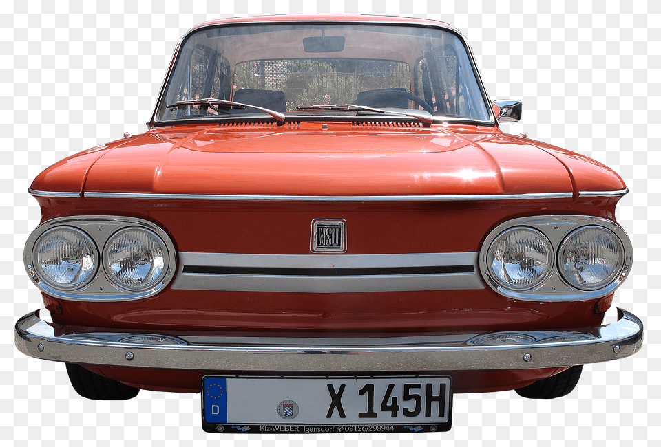 Oldtimer Car, Coupe, License Plate, Sports Car Free Transparent Png