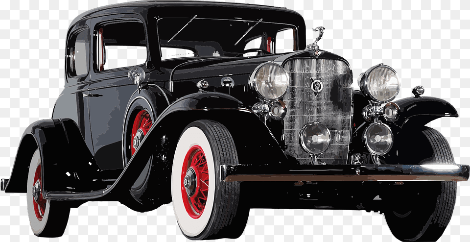 Oldtimer Black, Antique Car, Car, Hot Rod, Model T Png