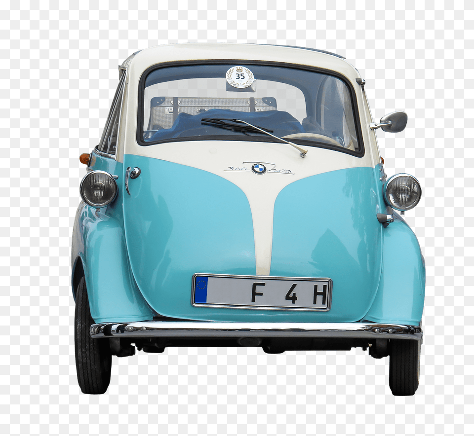 Oldtimer Blue Bmw, Car, Transportation, Vehicle, Antique Car Free Transparent Png