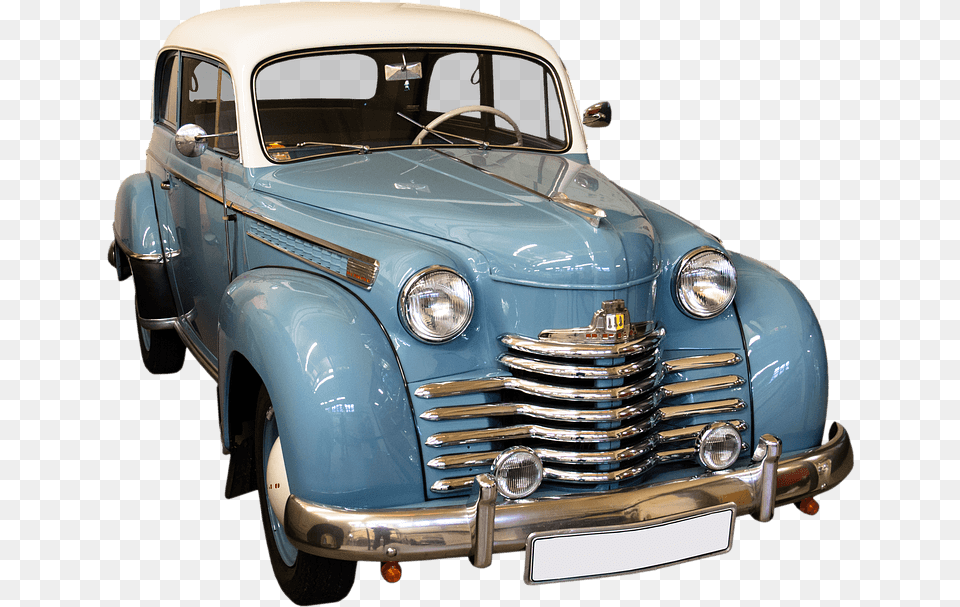 Oldtimer Blue Oldtimer Blue, Car, Transportation, Vehicle, Machine Free Png