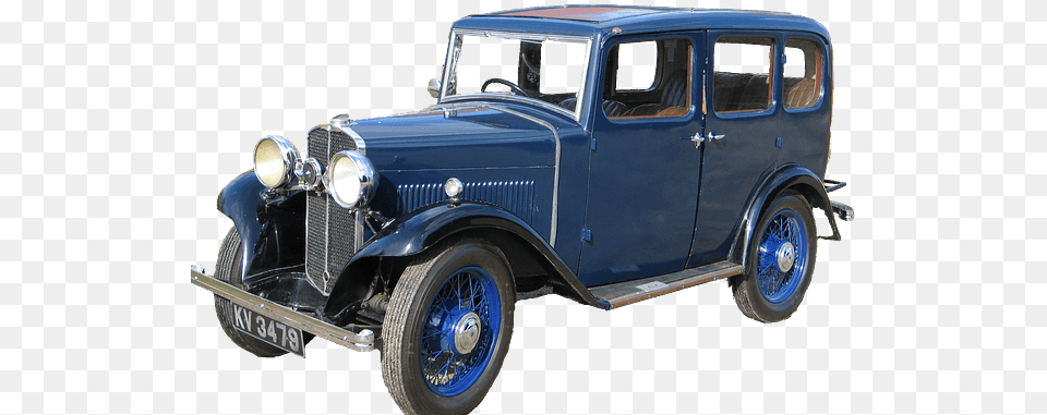 Oldtimer Dark Blue Transparent Stickpng Oldtimer, Antique Car, Car, Transportation, Vehicle Png