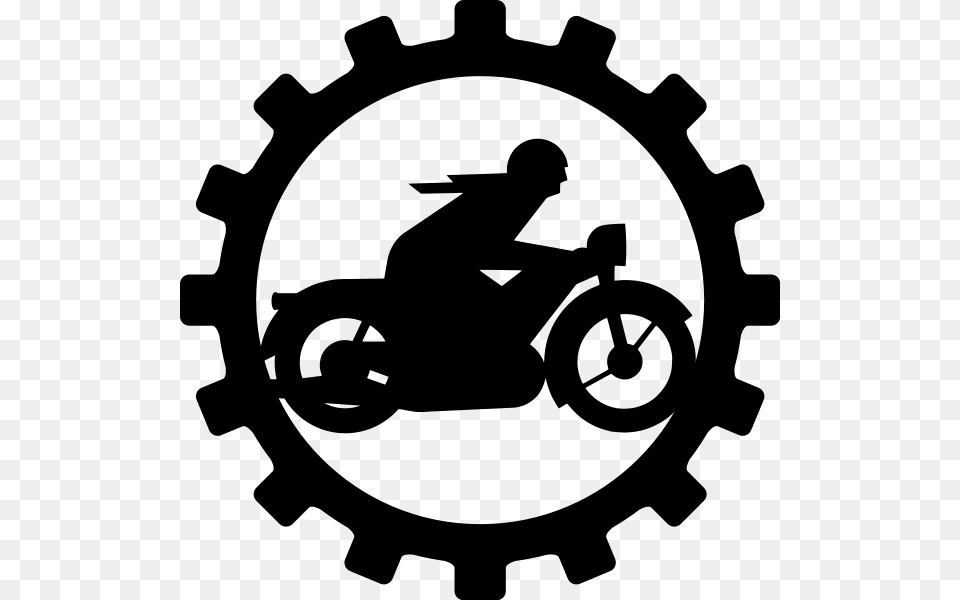 Oldtimer Motorcycle Mechanic Clip Arts For Web, Gray Free Png Download