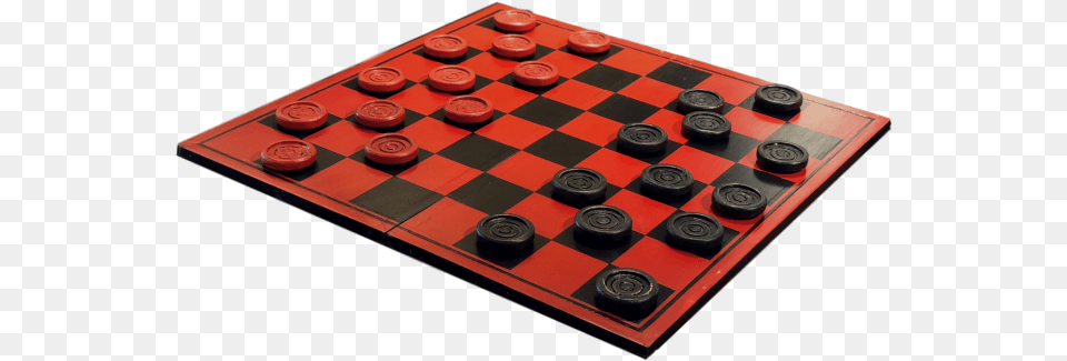 Oldtimers Checkers Set Wboard Large Chess, Game, Hockey, Ice Hockey, Ice Hockey Puck Free Png Download
