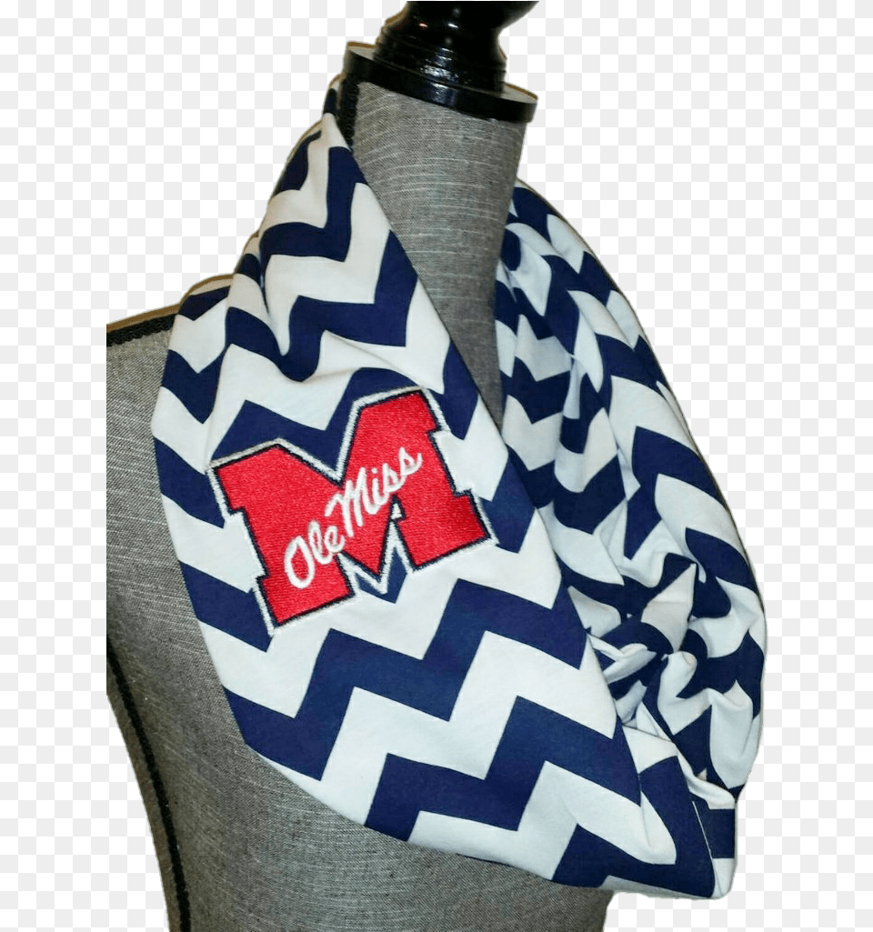 Ole Miss Infinity Scarf Hobo Bag, Clothing, Accessories, Flag, Stole Png