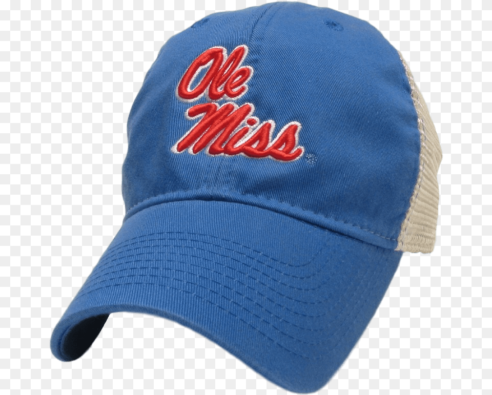 Ole Miss Powder Blue Helmet Trucker Hat By Hotty Toddy Ole Miss Hat Visor, Baseball Cap, Cap, Clothing Png Image