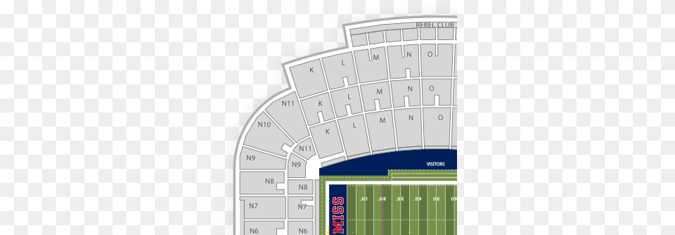 Ole Miss Rebels Football Seating Chart Find Tickets Vaught Hemingway Stadium, Text Free Png Download