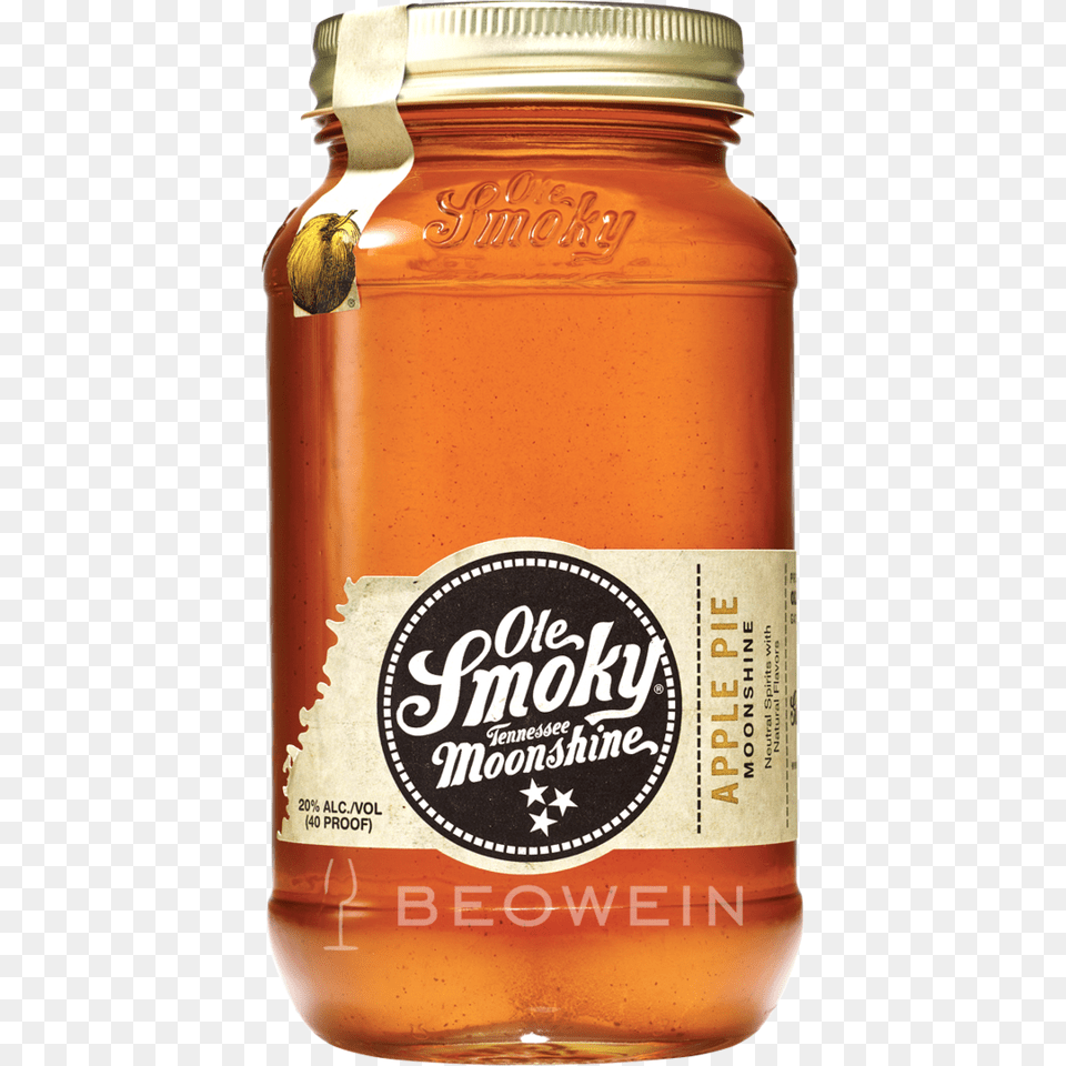 Ole Smoky Apple Pie Moonshine L, Food, Honey, Jar, Alcohol Free Transparent Png
