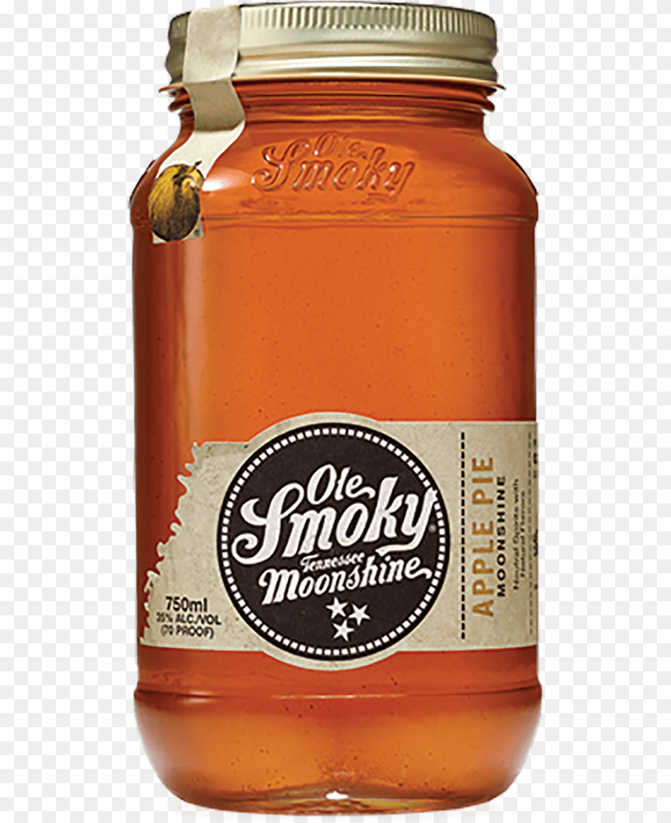 Ole Smoky Apple Pie Ole Smoky Moonshine Peaches, Jar, Food, Honey, Alcohol Free Transparent Png