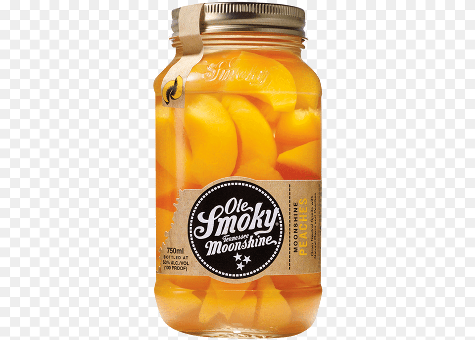 Ole Smoky Tenn Moonshine Wpeaches Ole Smoky Peaches, Jar, Food, Fruit, Plant Free Png