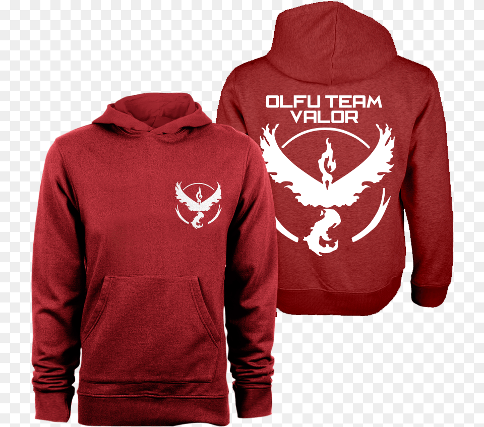 Olfu Team Valor Hoodie Team Valor T Shirt, Clothing, Hood, Knitwear, Sweater Free Transparent Png