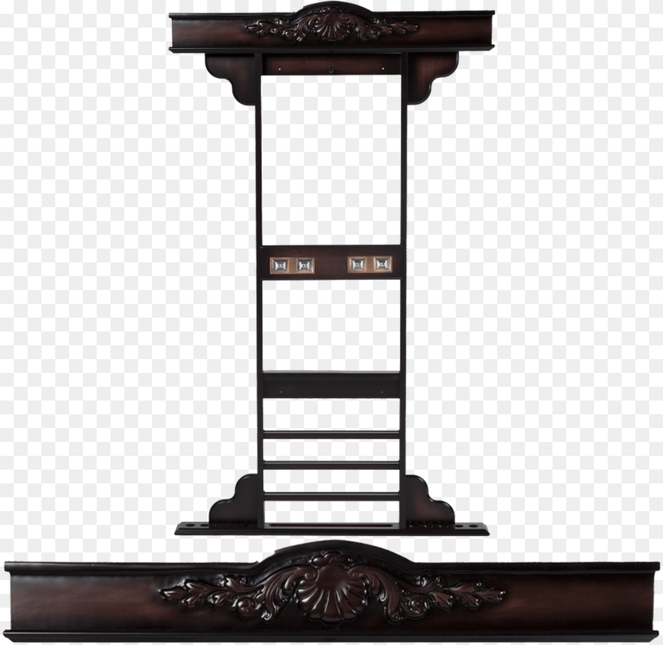 Olhausen Deluxe Cue Rack 725 St Shelf, Furniture, Cabinet Png Image