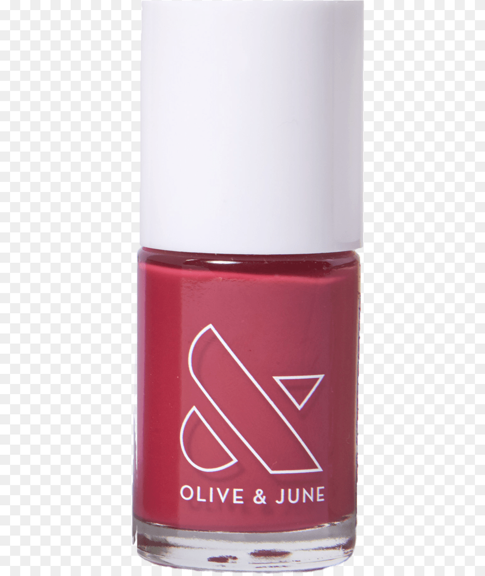 Olive And June Pink Nail Polish, Cosmetics, Alcohol, Beer, Beverage Free Png