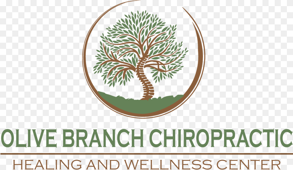 Olive Branch Chiropractic Logo Lamour Ou La Truelle Roman Book, Vegetation, Plant, Tree, Woodland Free Png Download