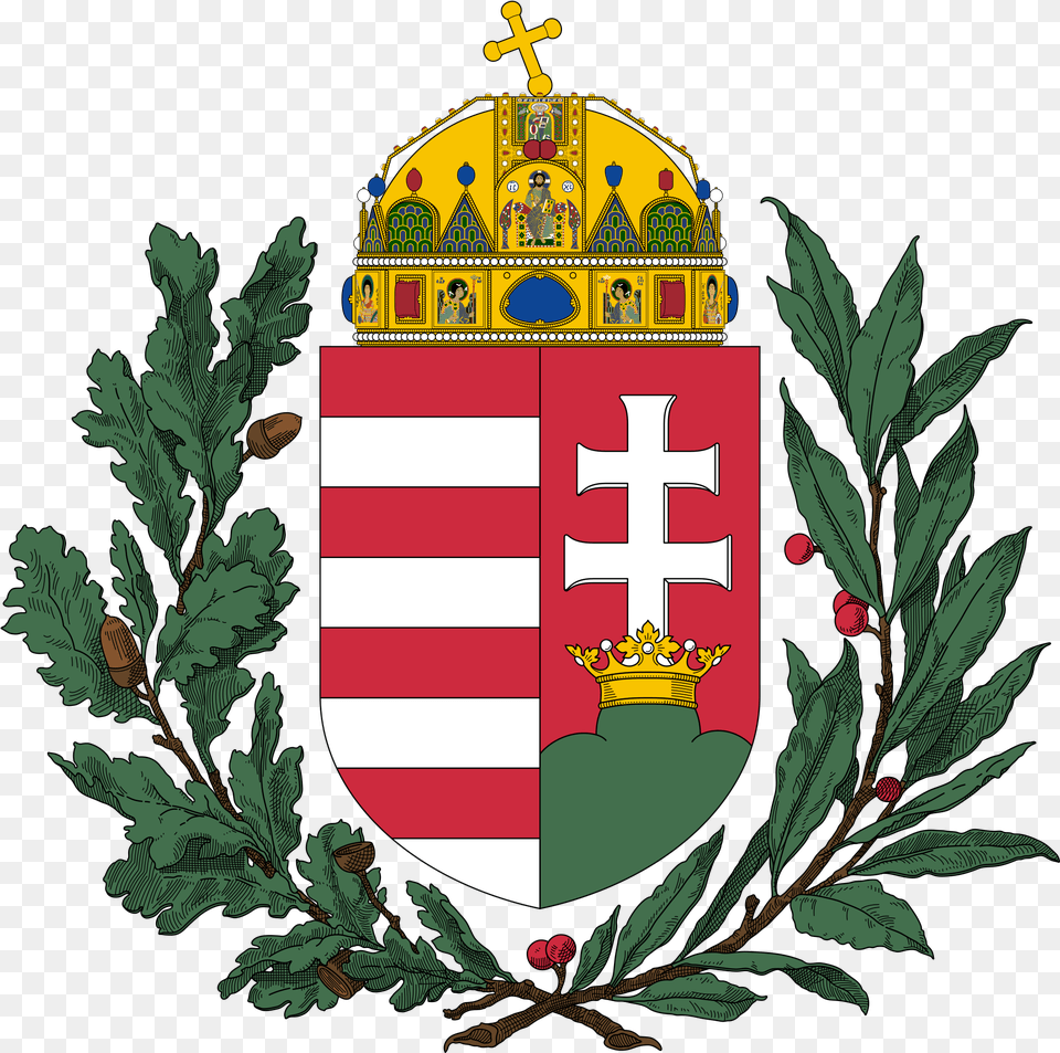Olive Branch Crest Hungary Coat Of Arms, Armor, Shield, Person Free Transparent Png