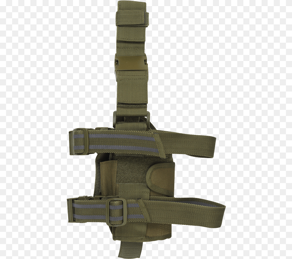 Olive Drab Drop Leg Pistol Holster Strap, Accessories, Harness, Belt Free Transparent Png