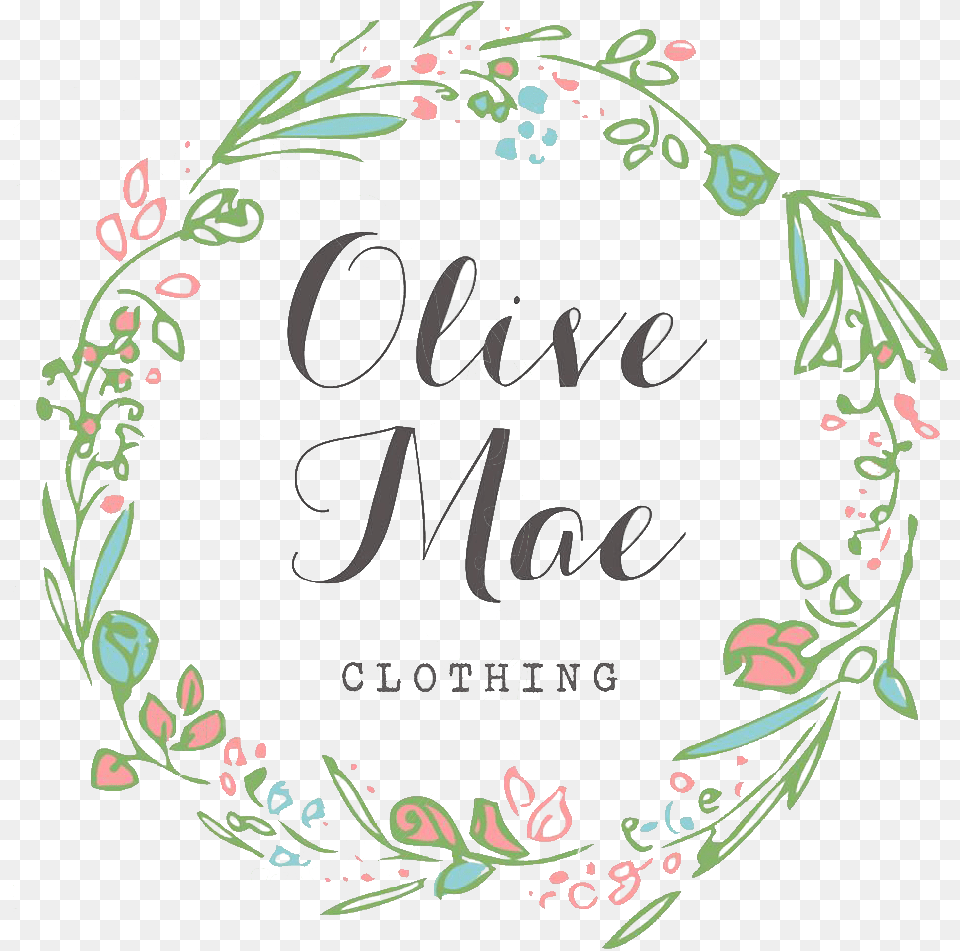 Olive Mae Clothing, Art, Floral Design, Graphics, Pattern Free Png Download