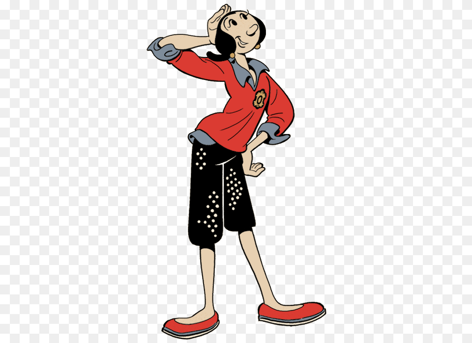 Olive Oil Popeye Cartoon Olive Oyl Cartoon Olive Valerie Thank, Person, Book, Comics, Publication Free Transparent Png