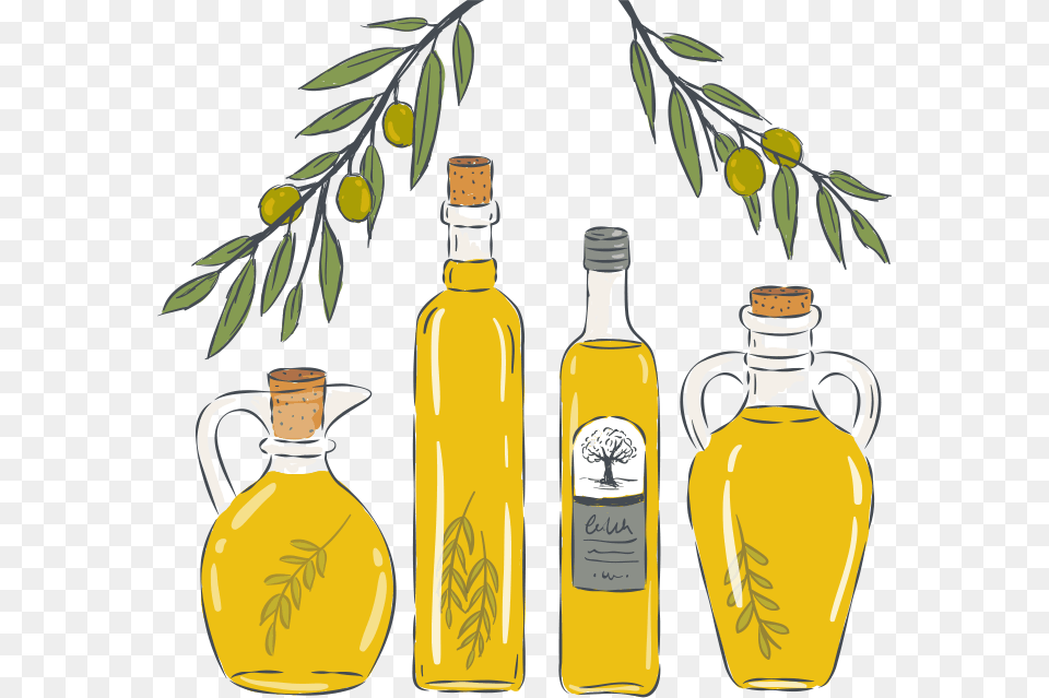 Olive Olive Oil Healthy Fats And Oils Clipart, Bottle, Cosmetics, Perfume, Cooking Oil Png