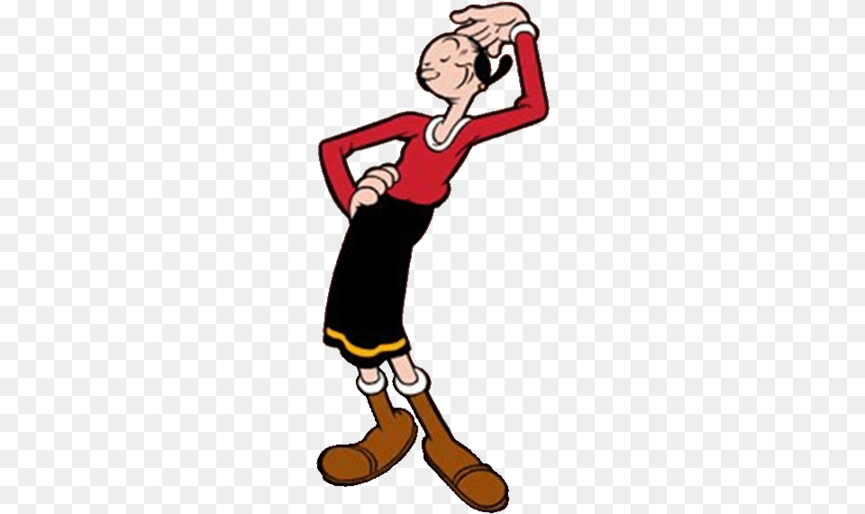 Olive Oyl, Clothing, Long Sleeve, Sleeve, Smoke Pipe Free Png