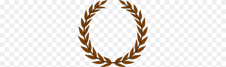 Olive Wreath Brown Clip Art, Emblem, Symbol Free Transparent Png