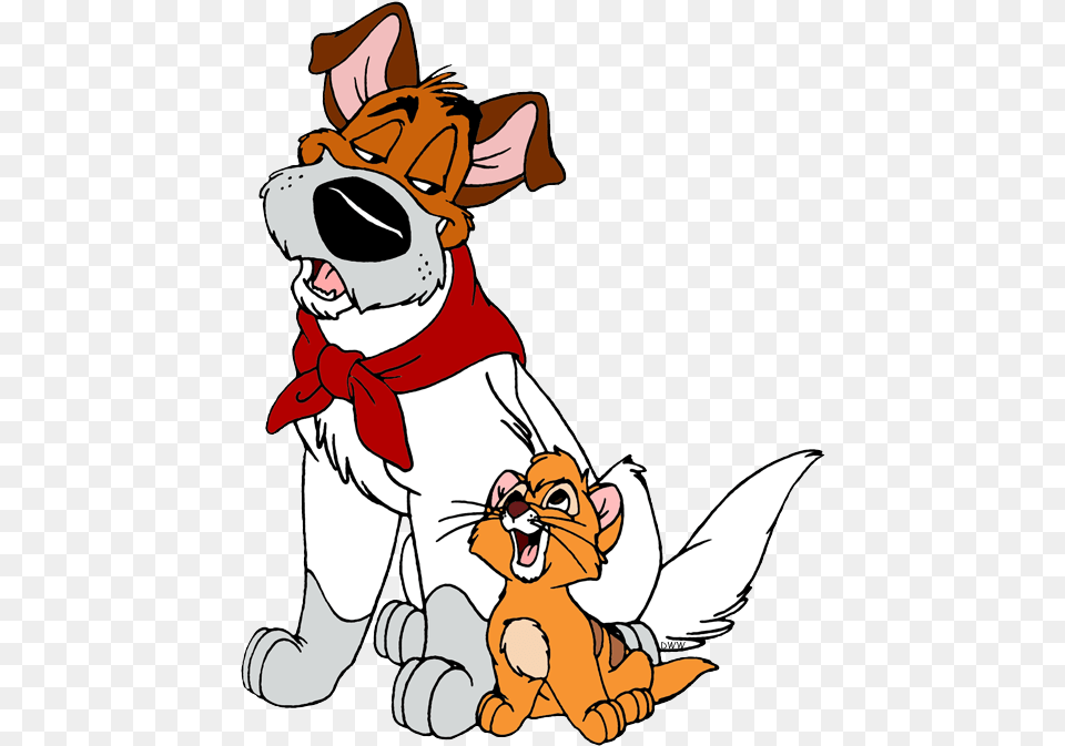 Oliver And Company Oliver And Dodger, Cartoon, Baby, Person Png Image