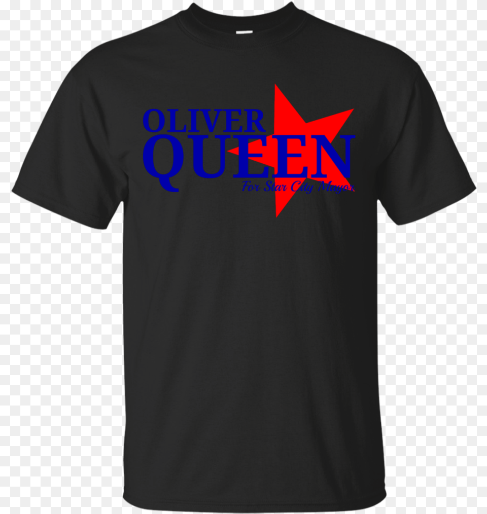 Oliver Queen For Star City Mayor Patriotic Colors Design Active Shirt, Clothing, T-shirt Png