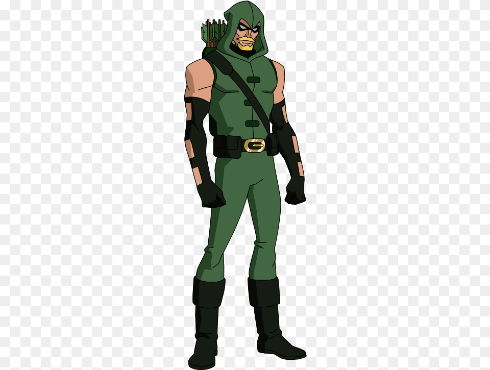 Oliver Queen Green Arrow By Riviellan D8pfm3i Green Arrow Dc, Clothing, Costume, Person, Adult Free Png