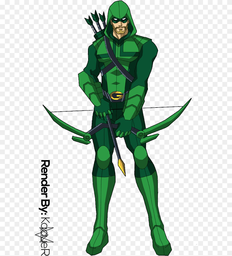 Oliver Queen Green Arrow Comic, Archer, Archery, Bow, Weapon Free Png