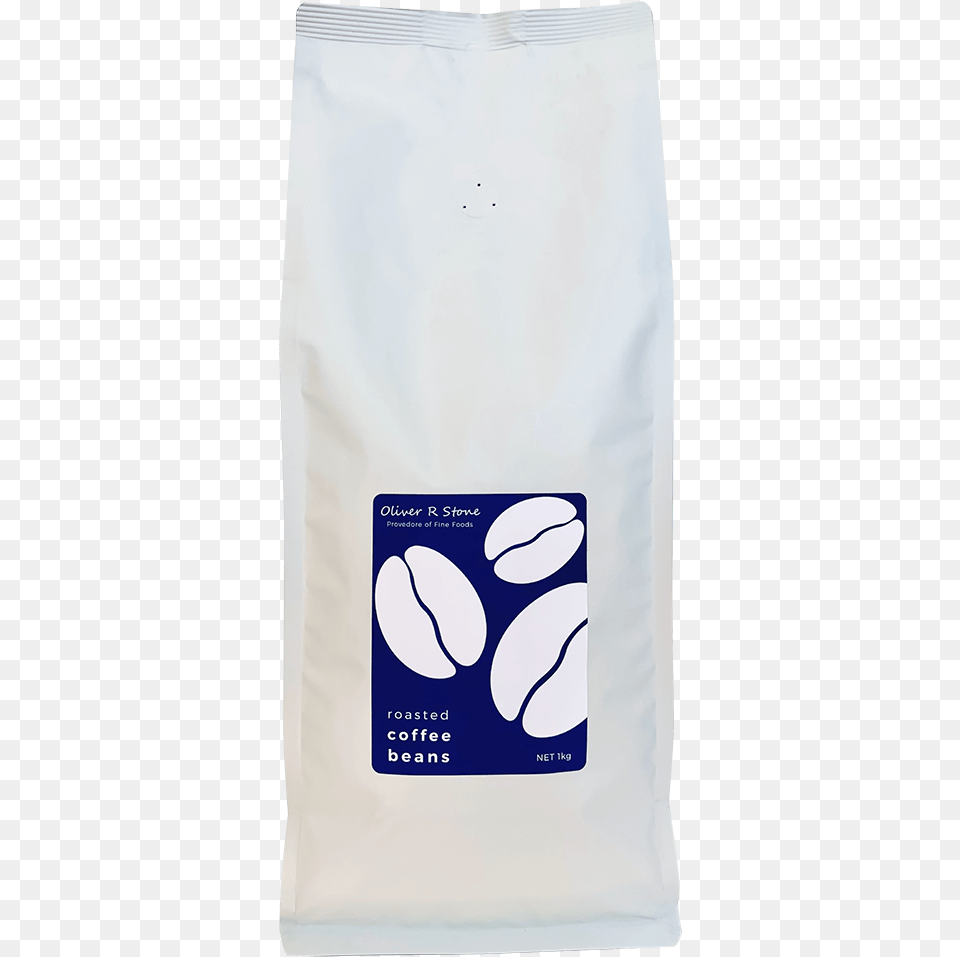 Oliver R Stone 1kg Roasted Coffee Beans Bag, Business Card, Paper, Text, Food Png Image