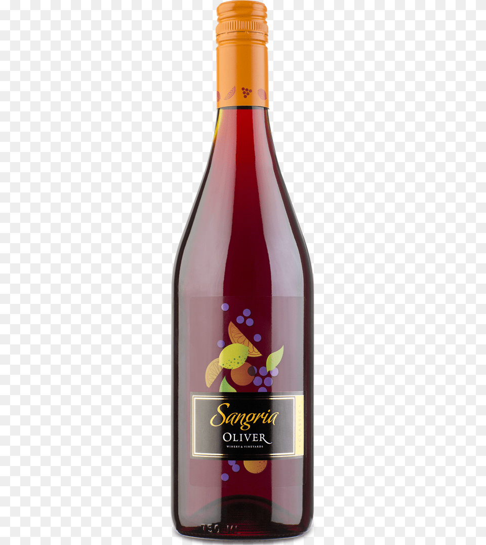 Oliver Sangria 750ml 750ml Wine Fruit Wine Oliver Winery Sangria, Alcohol, Beverage, Bottle, Liquor Free Png Download