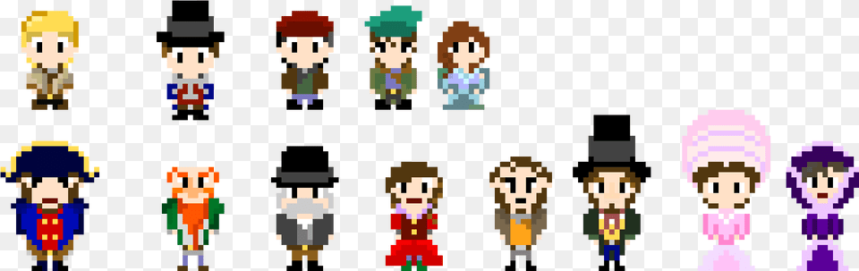 Oliver Twist Pixel Art, Person Png Image