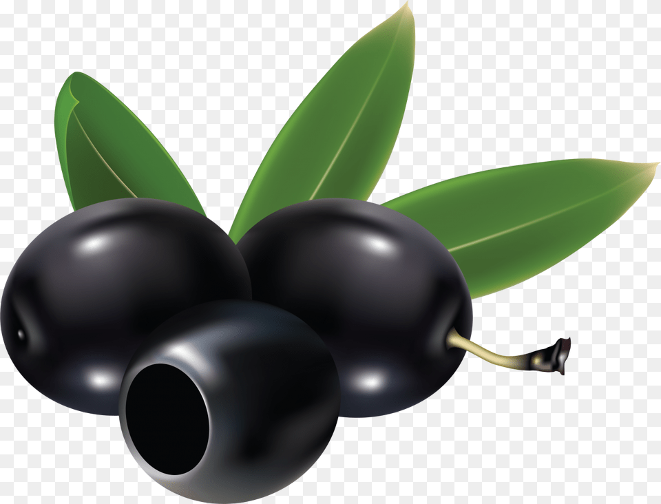 Olives Black Olives Clip Art, Produce, Berry, Blueberry, Plant Png Image