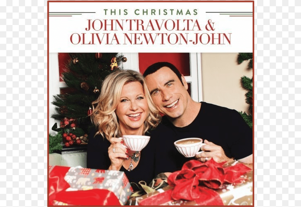 Olivia Newton John Cd This Christmastitle Olivia John Travolta Olivia Newton John Album, Beverage, Coffee, Coffee Cup, Adult Free Transparent Png