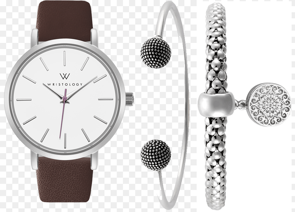 Olivia Silver Lines Bracelet Gift Set Reloj Aline Rose Yanbal, Arm, Body Part, Person, Wristwatch Free Png