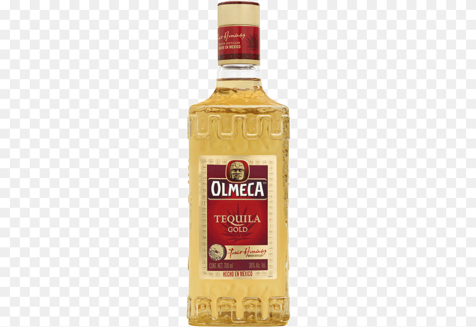 Olmeca Gold Olmeca Tequila, Alcohol, Beverage, Liquor, Bottle Free Png