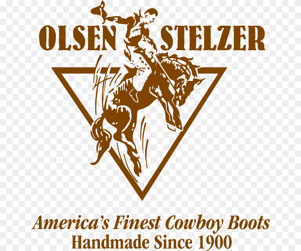 Olsen Stelzer Custom Boots, Logo, Person Free Png