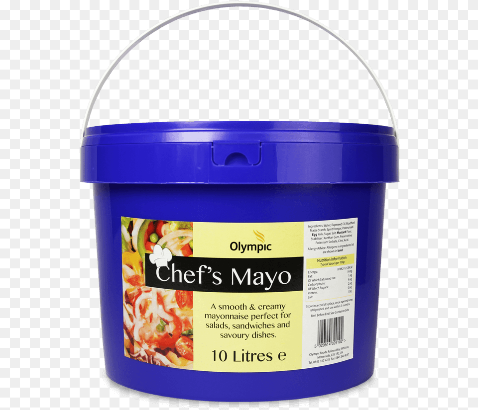 Olympic Chefs Mayo 10l Bucket Olympic Chef Mayo Free Transparent Png