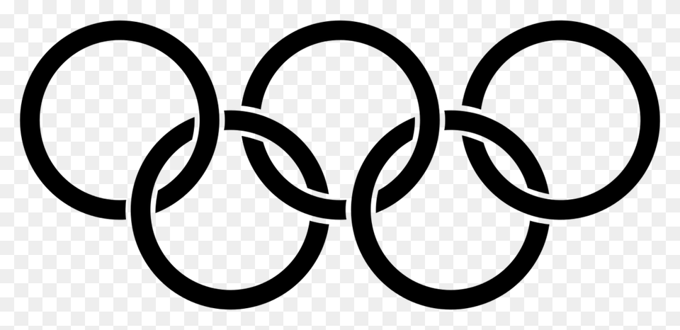 Olympic Clipart, Gray Free Png