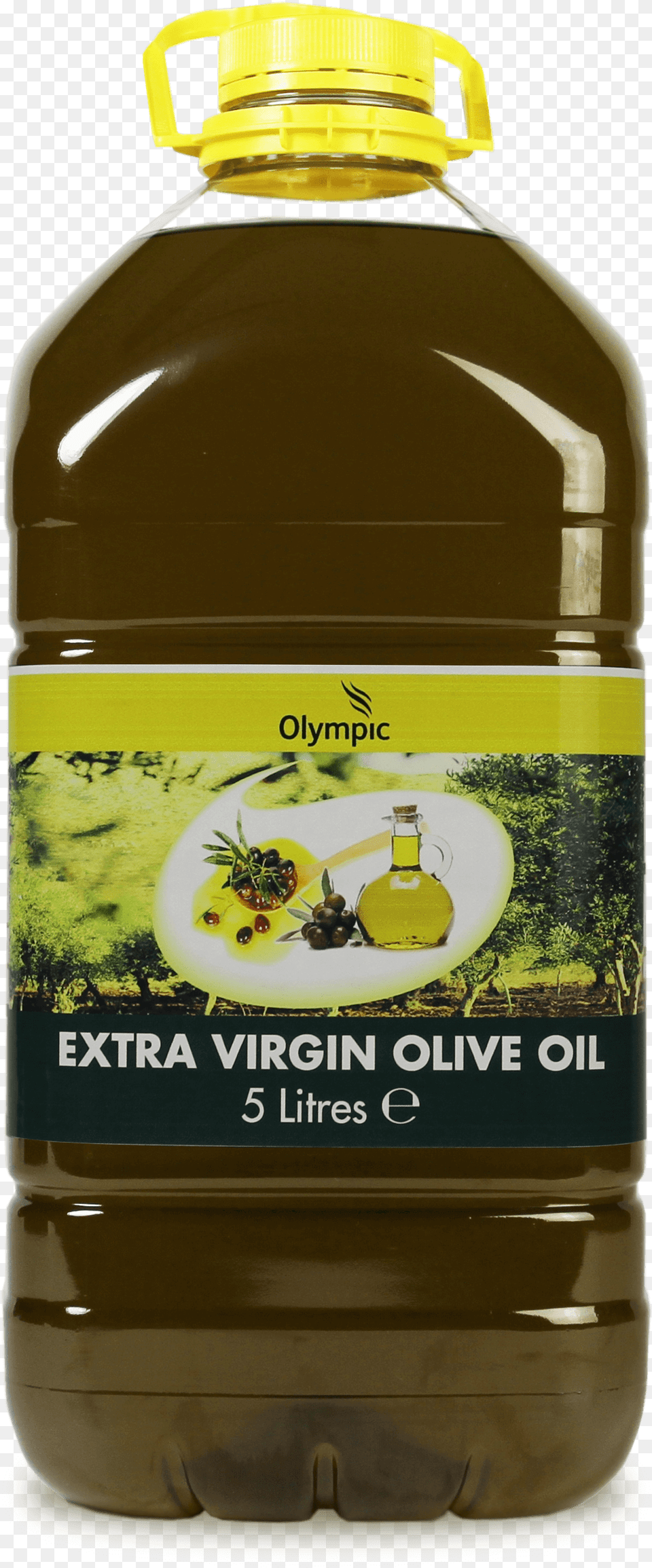 Olympic Extra Virgin Olive Oil 5l Bottle Two Liter Bottle, Cooking Oil, Food, Cosmetics, Perfume Free Png Download