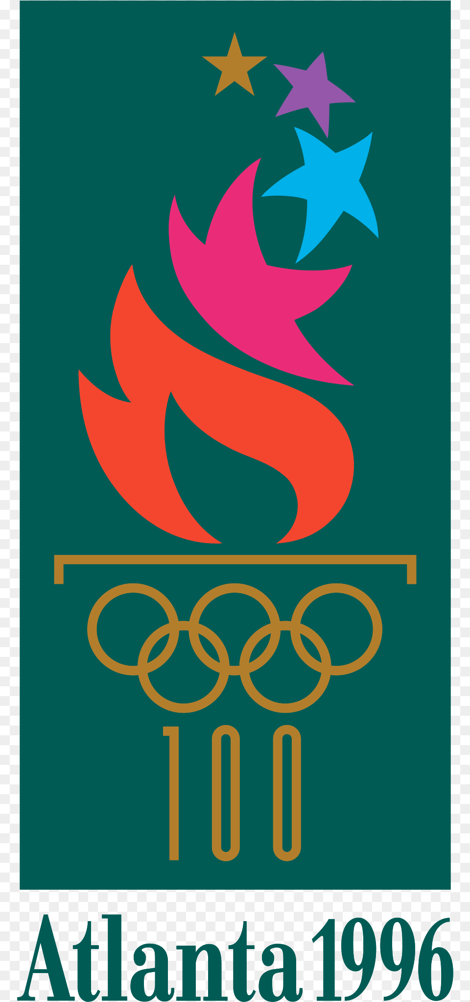 Olympic Games Clipart 1st 1996 Olympics, Logo, Symbol Png