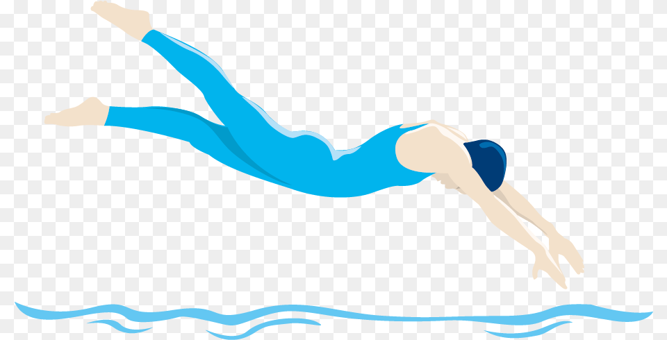 Olympic Games Swimming Sport Diving Swimming, Leisure Activities, Person, Water, Water Sports Free Png Download