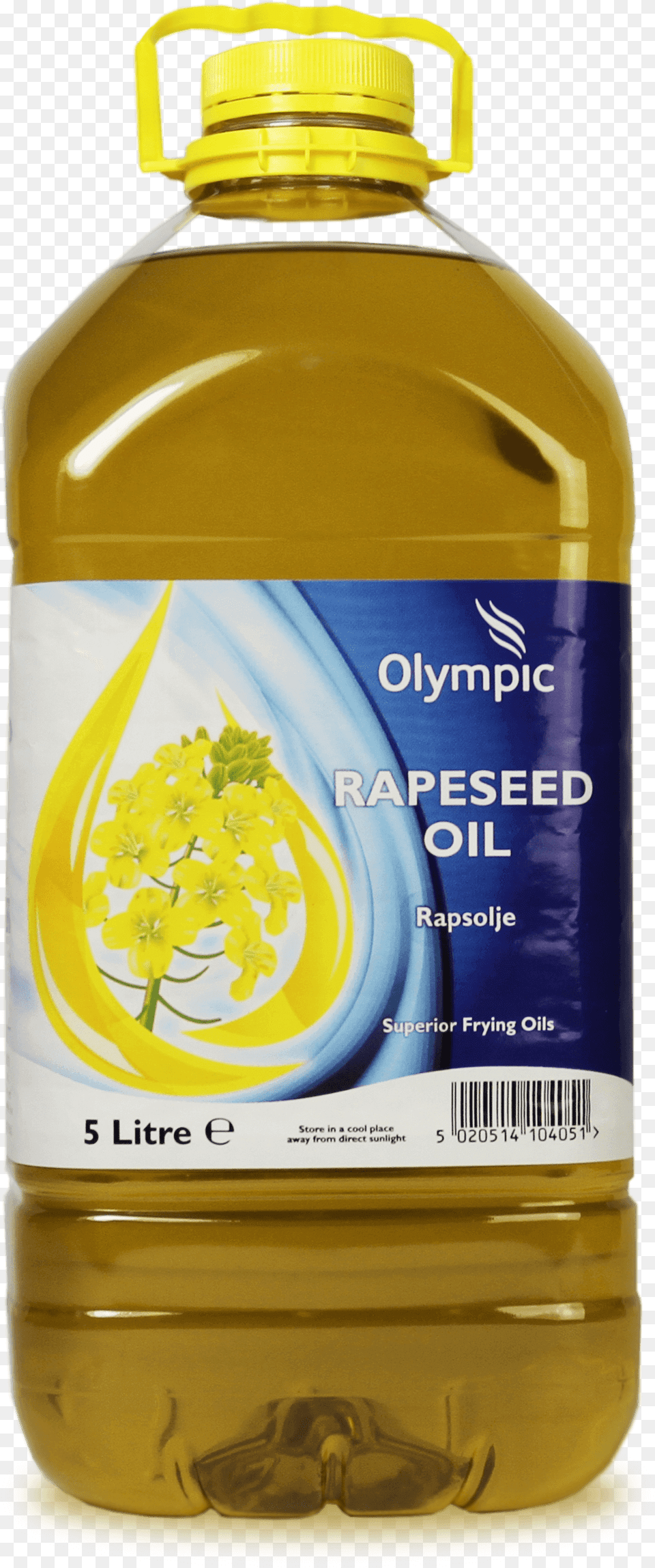 Olympic Rapeseed Oil 5l Plastic Bottle, Cooking Oil, Food, Can, Tin Free Png Download