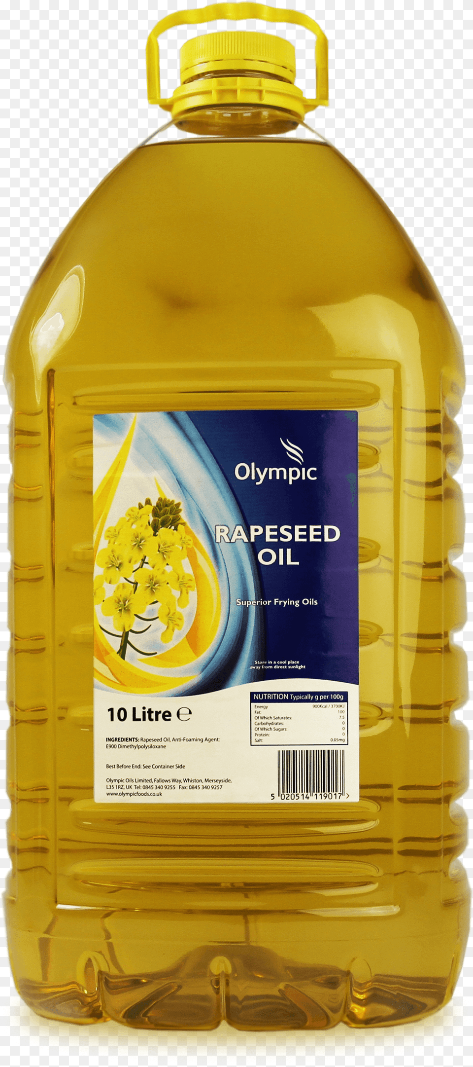 Olympic Rapeseed Oil Bottle In Box Plastic Bottle, Cooking Oil, Food Free Transparent Png