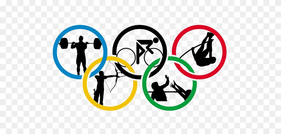 Olympic Rings Transparent Image Arts, Person, Adult, Male, Man Free Png Download