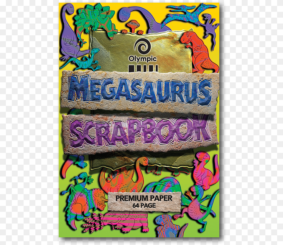 Olympic Scrapbook Megasaurus Bond, Advertisement, Poster, Art, Baby Png Image