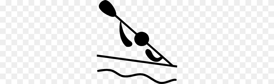 Olympic Sports Canoeing Slalom Pictogram Clip Art Stick Figures, Oars, Device, Grass, Lawn Free Transparent Png